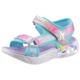 Sandale SKECHERS KIDS "UNICORN DREAMS SANDAL MAJESTIC BLISS" Gr. 30, bunt (lila, türkis, hellrosa) Kinder Schuhe