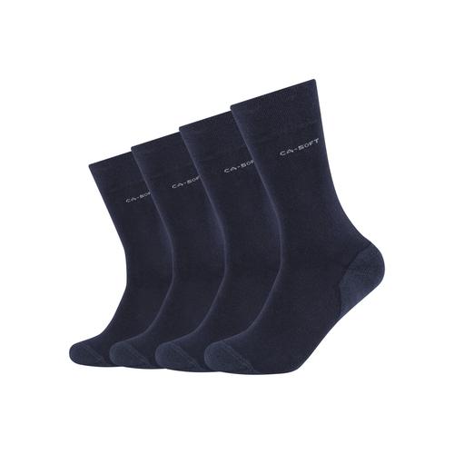 Arbeitssocken CAMANO Gr. 39 (42), blau (navy) Damen Socken Arbeitssocken Ohne Einschneiden und ohne Gummidruck