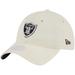 Women's New Era Cream Las Vegas Raiders Core Classic 2.0 Adjustable Hat