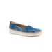 Women's Accent Slip-Ons by Trotters® in Blue Multi (Size 9 1/2 M)