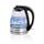 Hamilton Beach&reg; Compact 1 Liter Glass Kettle Stainless Steel/Glass in Black/Gray | 7.87 H x 8.07 W x 5.51 D in | Wayfair 40930G