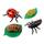 Insect Lore Ladybug Life Cycle Stages | 10.2 H x 7 W x 1.1 D in | Wayfair ILP6090