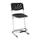 National Public Seating Elephant Lab Stool Metal/Fabric | 16.75 W x 16.75 D in | Wayfair 6622B