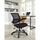 Edge Mesh Office Chair by Modway Upholstered in Black | 38 H x 26.5 W x 24 D in | Wayfair EEI-594BLK