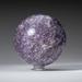 Astro Gallery of Gems Genuine Polished Lepidolite (2.75") Sphere from Madagascar Stone in Brown/Gray/Indigo | 2.75 H x 2.75 W x 2.75 D in | Wayfair