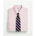 Brooks Brothers Men's Stretch Supima Cotton Non-Iron Pinpoint Oxford Button-Down Collar Dress Shirt | Pink | Size 16 33