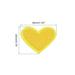 Heart Shaped Iron on Patches Embroidered Love Applique Patches 33Pcs
