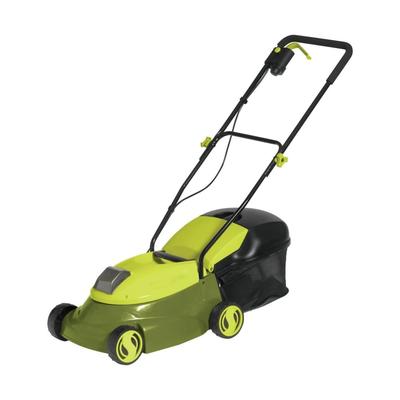 Cordless Electric Walk-Behind Lawn Mower, 14 Inch, 28 Volt