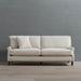 Kahli Sofa - Aegean InsideOut Performance Fabric Elluria Fabric, 72" Small - Frontgate