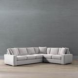 Edessa 2-pc. Left-Arm Facing Sofa Sectional - Fawn Oslo Performance Leather - Frontgate