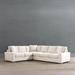 Edessa 2-pc. Right-Arm Facing Sofa Sectional - InsideOut Elenor Floral Periwinkle - Frontgate