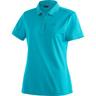 MAIER SPORTS Damen Polo Ulrike, Größe 40 in Blau