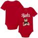 Infant Tiny Turnip Red Cincinnati Reds Teddy Boy Bodysuit