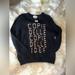 Gucci Sweaters | Gucci Black Copie Delle Copie Delle Idee Knit Sweater | Color: Black/Cream | Size: Xl