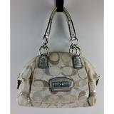 Coach Bags | Coach Signature C Purse Handbag Kristin Sequin 19338 Convertible Purse | Color: Silver | Size: Os
