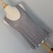 Anthropologie Tops | Anthropologie W5 Striped Swing Sleeveless Top Womens Size M | Color: Blue/Cream | Size: M