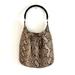 Gucci Bags | Gucci Vintage Bamboo Handle Python Bag | Color: Brown/Tan | Size: Os