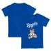 Toddler Tiny Turnip Royal Kansas City Royals Teddy Boy T-Shirt