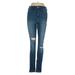 Hollister Jeggings - High Rise: Blue Bottoms - Women's Size 5