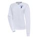 Women's Antigua White Azules de Veracruz Victory Crewneck Pullover Sweatshirt