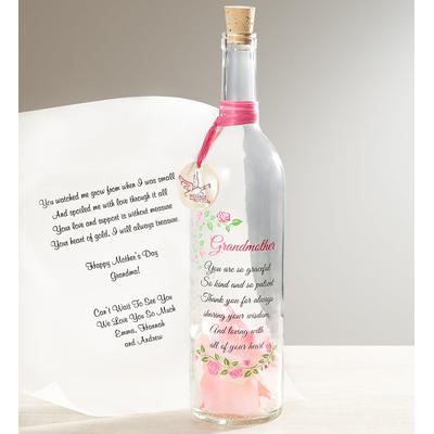 1-800-Flowers Seasonal Gift Delivery Personalized Message In A Bottle Mother's Day Grandmother's Love Scroll | Same Day Delivery Available