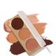 Vanity Makeup Cosmetics Contour Palette (Various Shades) - Dark