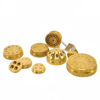 Avancini 13369 1 7/10mm #8 Spaghetti Die for 13364 Pasta Machine, Brass