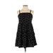 Old Navy Casual Dress - Mini: Black Polka Dots Dresses - Women's Size Medium