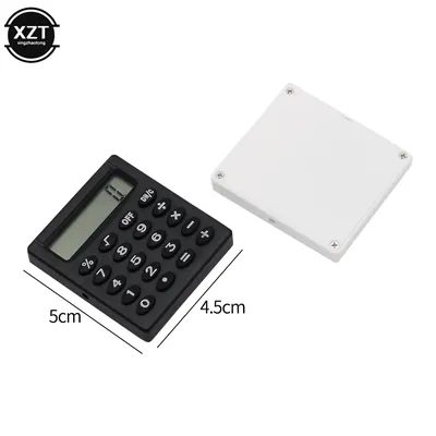 Petite calculatrice carrée personnalisée boutique de poche papeterie document de bonbons