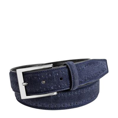 Florsheim Lucky Belt Navy 34 Leather