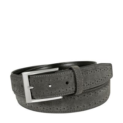 Florsheim Lucky Belt Grey 32 Leather