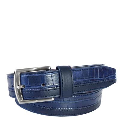 Stacy Adams Durant Belt Navy 36 Synthetic