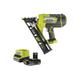 Pack Ryobi Cloueur de finition incliné à air comprimé R15GN18-0 - 18V One+ - 1 batterie 2.0Ah - 1