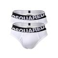 Dsquared Slip 2er Pack Herren weiß, L