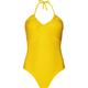 BARTS Damen Badeanzug Isla V-Neck One Piece, Größe 34 in Gelb