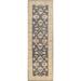 Vegetable Dye Peshawar Chobi Oriental Runner Rug Handmade Wool Carpet - 2'8" x 9'8"