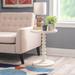 Linon Kallie Round Spindle Accent Table