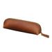 Retro leather pen case compact pen case head layer cowhide pencil ballpoint pen pen protection case simple casual business