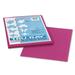 Pacon Tru-Ray Construction Paper 76lb 9 x 12 Magenta 50/Pack