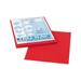 Tru-Ray Sulphite Construction Paper 9 x 12 Inches Holiday Red 50 Sheets