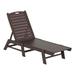 Paradise Reclining Chaise Lounge with Poly Material