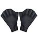 1 Pair Swimming Gloves Aquatic Fitness Water Resistance Aqua Fit Paddle Training Fingerless Gloves New