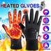 Mairbeon Winter Warm Gloves Waterproof Windproof Non-Slip Touch Screen Fishing Hiking Skiing Motorcycles Outdoor Equipment