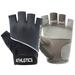 SANWOOD Half Finger Gloves 1 Pair Anti-slip Breathable Half Finger Riding Gym Fitness Gloves for Men Women