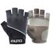 SANWOOD Half Finger Gloves 1 Pair Anti-slip Breathable Half Finger Riding Gym Fitness Gloves for Men Women