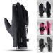 Feiona Good! Outdoor Sport Cycling Bike Snowboard Gloves Waterproof Fleece Men Women Cycling Goloves Wind-proof Thermal Touch Screen Nx