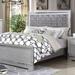 Andrew Home Studio Johinston Tufted Panel Bed Wood and /Upholstered/Polyester in Gray | 61.75 H x 79.5 W x 90.5 D in | Wayfair GFF751SV8CK-YSWX