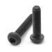 1/2 -13 x 2 1/2 (FT) Coarse Thread Socket Button Head Cap Screw Alloy Steel Black Oxide Pk 50