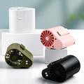 Hesroicy Portable Outdoor Working Mini Waist Hanging USB Rechargeable Summer Cooling Fan