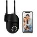 Cameras for Home Security Security Cameras Wireless Outdoor Dual Band 5g/2.4ghz Surveillance Camera Hd Wireless Wifi Monitor Network Remote Wide Angle Camera